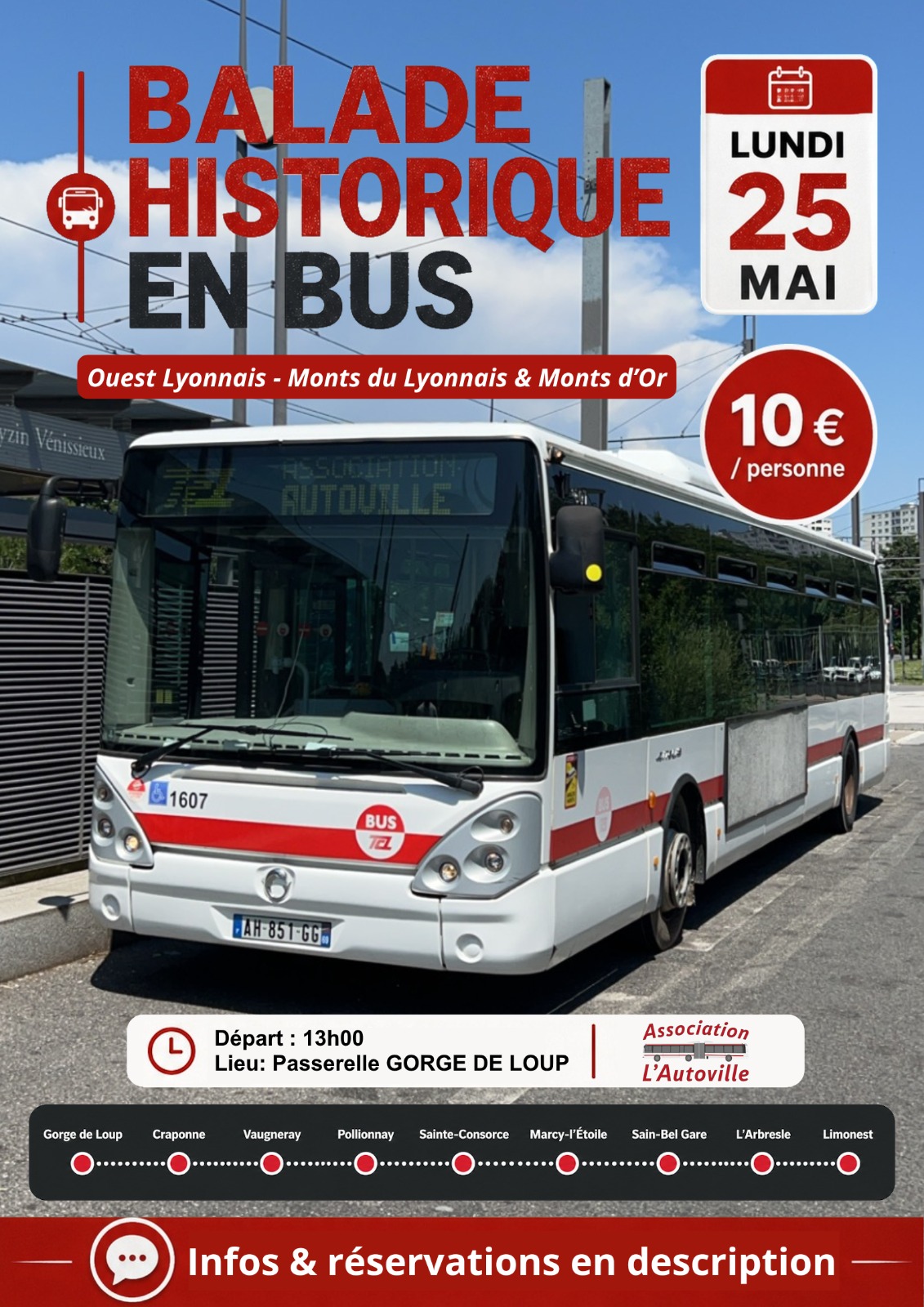 Balade historique en bus avec L’Autoville